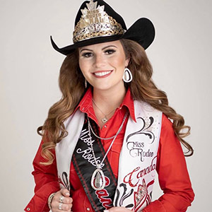 Miss Rodeo Canada Jayden Calvert