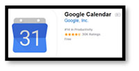 Download the Google Calendar